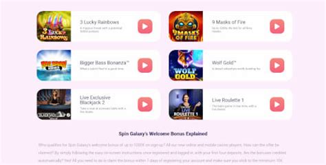 Spin Galaxy Sister Sites & Alternative Casinos.